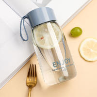 Botella De Agua Deportiva Transparente 380ml Plástico Para Estudiantes Y Adultos Botella Portátil Para Exteriores Y Deportes - details 11