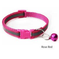 Collar Reflectivo Ajustable Para Gatos Con Campana Y Anillo De Cuello Seguridad Elástica Accesorios Para Mascotas Productos Pet - details 6
