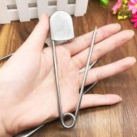 Grande Pin De Seguridad De Acero Inoxidable 1Pcs 12.8cm Herramientas De Costura DIY Agujas Empaquetadas Para Fijar Archivos - details 4