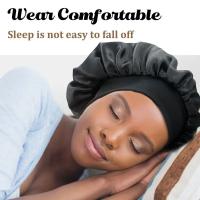 Pañuelo De Cabeza Largo Para Hombres Y Mujeres 2/3PCS Durag De Seda Tapabocas De Noche Estilo Pirata Bufanda De Sueño Unisex Bandana Turbante Hijab Multifuncional Para Todas Las Estaciones - details 3
