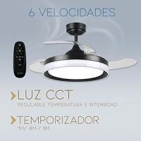 LEDME Ventilador de Techo LED White Yeray 56W con Luz - details 0