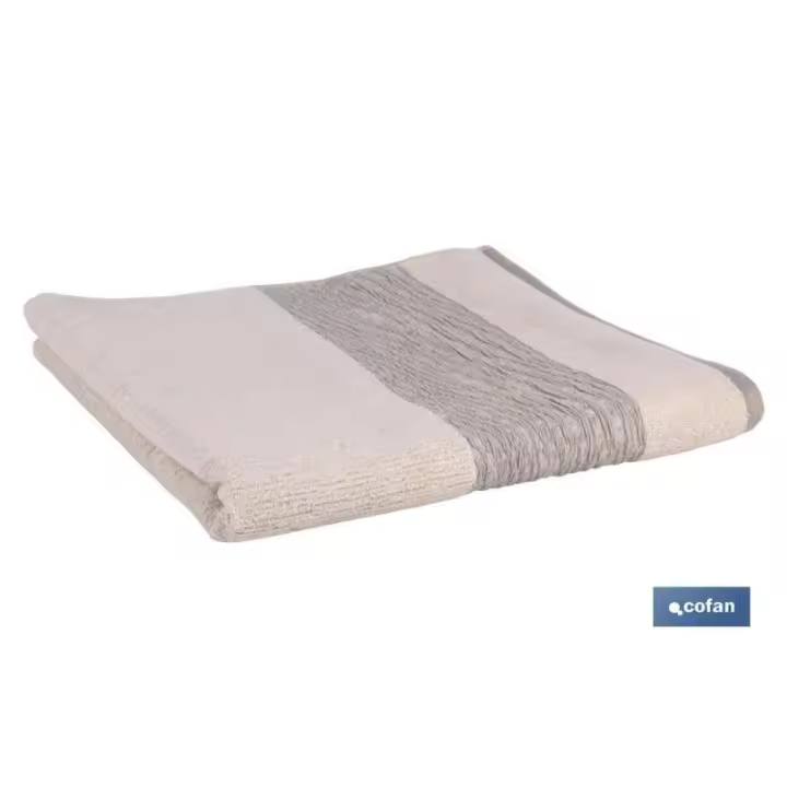 Toalla lavabo nature  gr.600/m2 modelo alma 50x100cm - 1