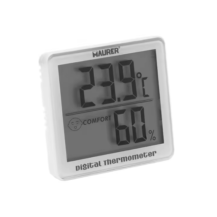 Termometro digital con indicador de humedad - 1