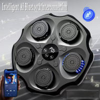 Máquina de boxeo de música inteligente, bolsa de arena de objetivo de pared, entrenamiento de reacción de agilidad relajante - details 1