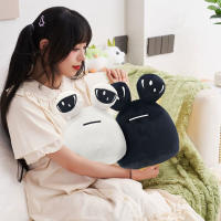 Muñeco De Peluche Alienígena Triste Con Ojos Anchos Suave Para Dormir Regalo Para Niños Suave Y Confortable Almohada De Peluche - details 0