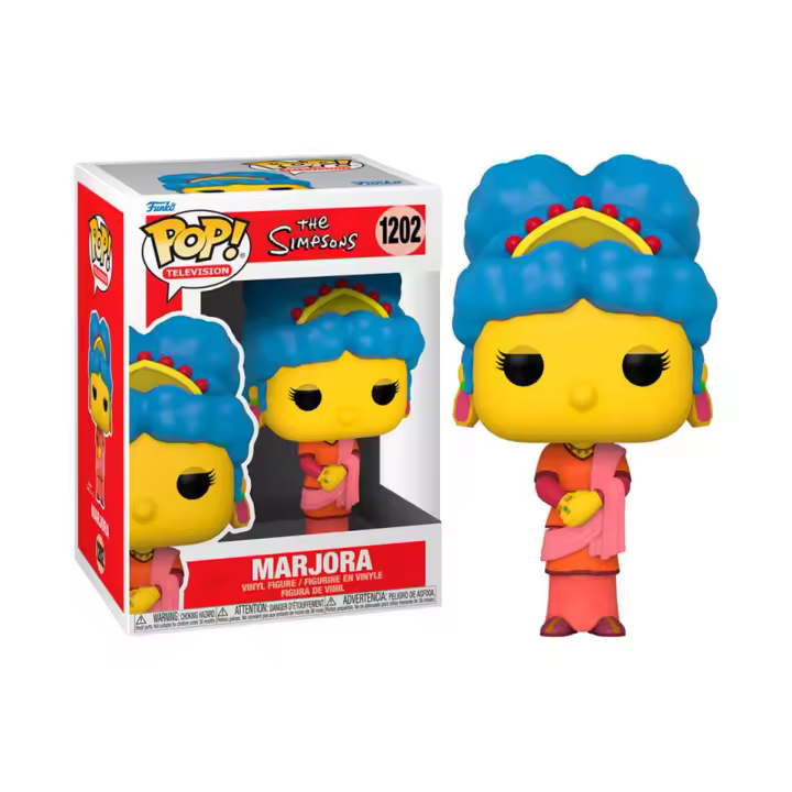 Figura Pop Simpsons Marjora Marge Vinilo Funko 9cm Caja Regalo - 1