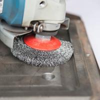 Escobilla De Acero Torcido Para Rueda De 75/95/100mm M14 Herramienta Rotatoria De Eliminación De Pintura Abrasiva Para Amoladora De Ángulo - details 5