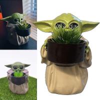 Maceta de Baby Yoda para suculentes, decoración de Jardín y Hogar - details 1