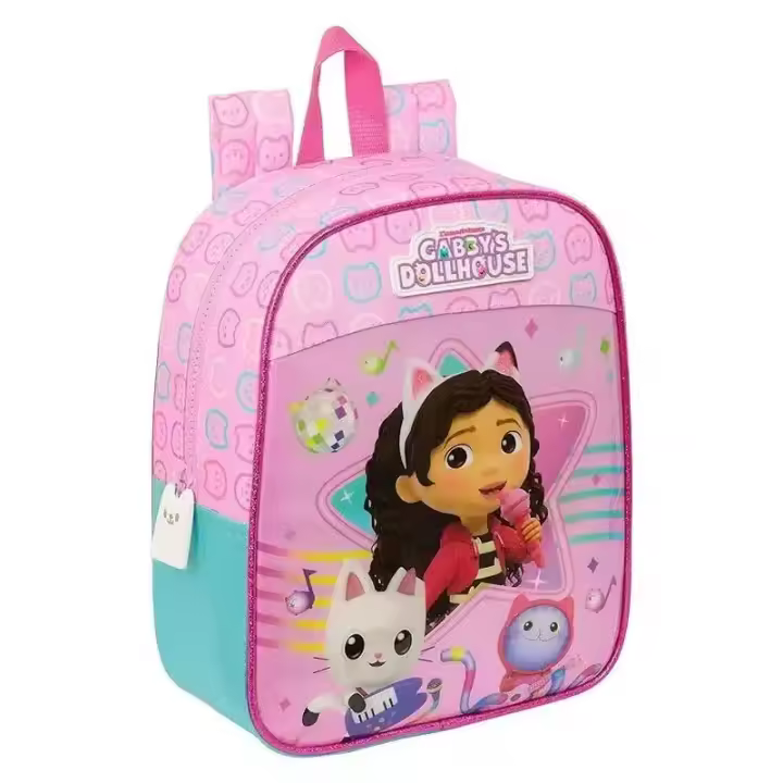 Mochila infantil adaptable carro La casa de muñecas de Gabby 612427232 SAFTA - 1