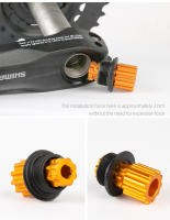 Herramienta De Instalación Y Quitar De Encaje Para Bicicleta Shimano XTR M9100 Llave De Tornillo Para Brazo De Encaje Herramientas De Instalación De Ciclismo - details 8