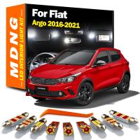 Kit De Luces LED Para Interior Del Coche MDNG 9Pcs Canbus Sin Error Para Fiat Argo 2016-2021 Luz De Mapa Farol De Maletero Luz De Banda - details 0