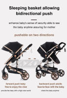 YAZOCO - Cochecito de bebé fácil de doblar, asiento de seguridad, accesorios multifuncionales portátiles, artículos de viaje, estándares europeos, entrega gratuita, gran comodidad en 3 en 1 estrella - details 5