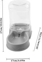 Comedero automático para mascotas, comedero para perros y gatos de 3,5 L, dispensador de comida para mascotas, bebedero para animales de perros y gatosComedero automático para mascotas, comedero para perros y gatos de 3,5 L, dispensador de comida para mas - details 4