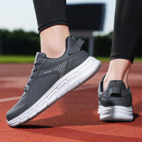 Zapatos De Correr Para Hombre Impermeables Resistentes Al Desgaste Talla Grande 48 Cuero Sintético Transpirables Para Atletismo Y Deporte Casual - details 14