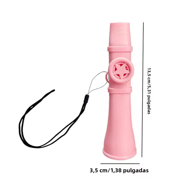 Mini Kazoo Colorido Profesional Flauta Kazoo Portátil Ligera Para Niños Instrumento Musical Ajustable Para Fiestas Y Viajes - 1
