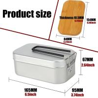 Juego De Cocina Ultraligero Para Camping Y Senderismo Juego De Comedor De Aluminio Para Picnic Accesorios De Cocina Para Exteriores - details 1