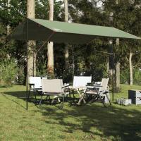 vidaXL Lona de camping impermeable 400x294 cm lona impermeable Color Azul,  Gris,  Verde y mas - details 2