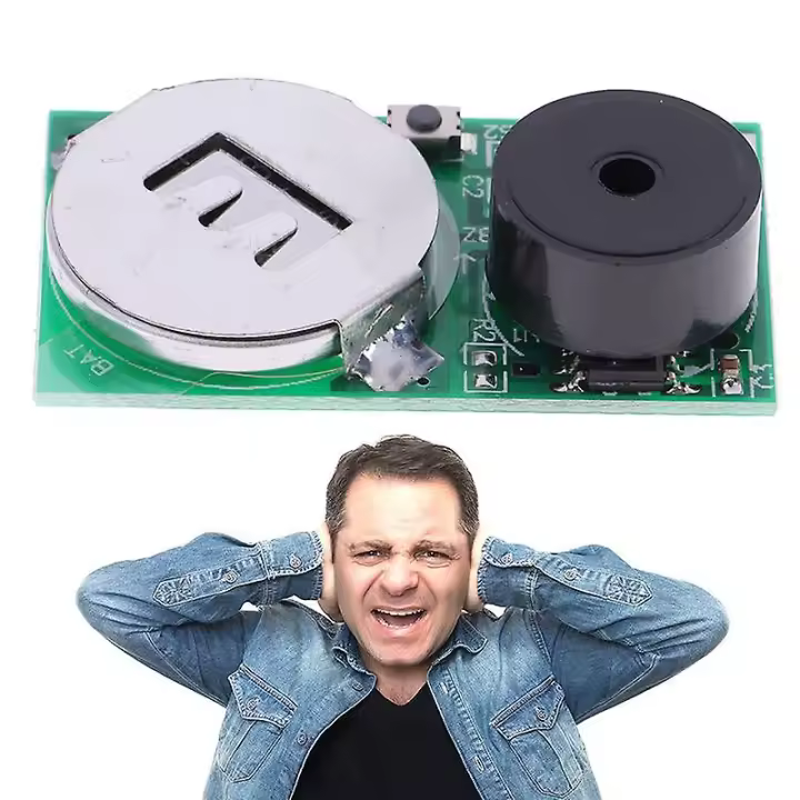 Mini dispositivo de ruido molesto con pitido de PCB, accesorio para bromas. - 1