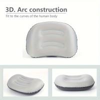 Almohada De Camping Ultraligera Inflable Para Soporte De Cuello Y Lumbar Mejorada Almohada De Buceo En Bolsa Con Colores Variados - details 1