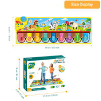 Carpetas Musicales Con Sonidos De Piano De Piso Juguete Musical Para Niños Edad Recomendada 3-6 Años Material PVC - details 5