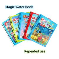 Libro De Pintura Con Agua Para Niños Reutilizable Con Dibujos De Animales Cartoon Herramienta Educativa Y De Aprendizaje Para La Infancia - details 1