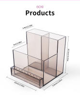 Organizador De Uñas Translúcido Para Máquina De Taladro Y Productos De Manicura Y Pedicura Acrílico Con 3 Filas De Almacenamiento - details 6