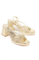 Lyla Wng Sandalias para vestir mujer con tacón bajo y plataforma con plantilla acolchada - details 3