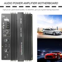 Amplificador Universal 12V 1000W PA-80D Mono Para Audio De Coche Potente Bass Subwoofer Amplificar Sonido Color Negro Tamaño 23.5x15.5CM - details 1