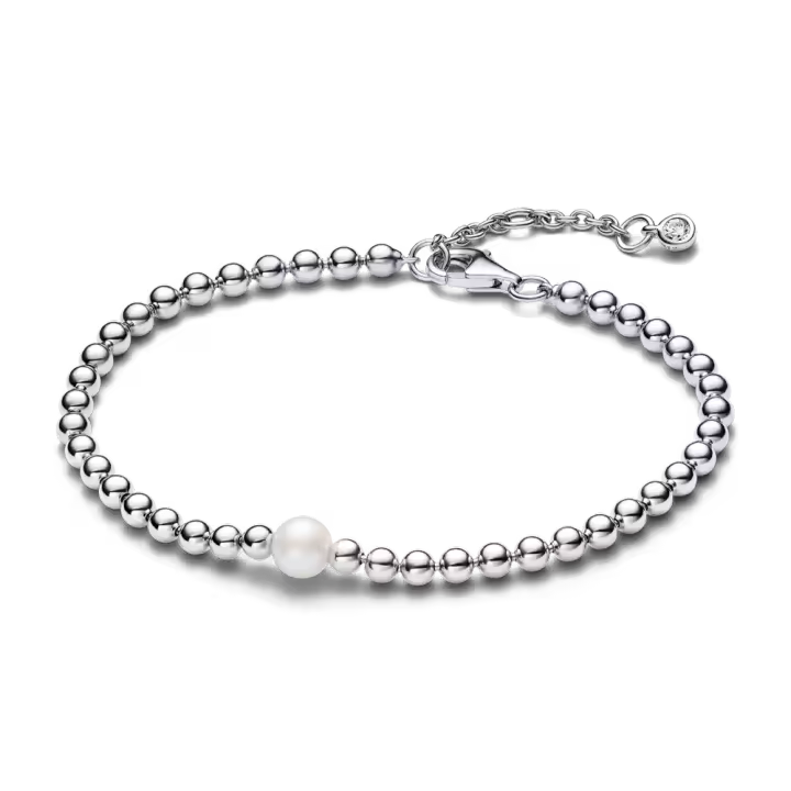 Pulsera Cuentas y Perlas Cultivadas de Agua Dulce, Ref: 593173C01 - 1