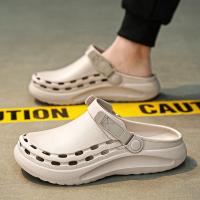Sandalias Masculinas De Color Sólido EVA Para La Playa Y Viajes Ligeros Y De Secado Rápido Zapatos Casuales Para Hombres - details 18