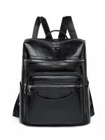 Anti-robo Mujer Mochila de Cuero de Pu Mochila De Bolsa de mano Mochilas Casual - details 18