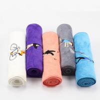 Toalla De Secado De Algodón De Alta Calidad Color Sólido Transpirable Deportiva Portátil Absorbe Sudor Toalla De Yoga Para Camping Al Aire Libre - details 9