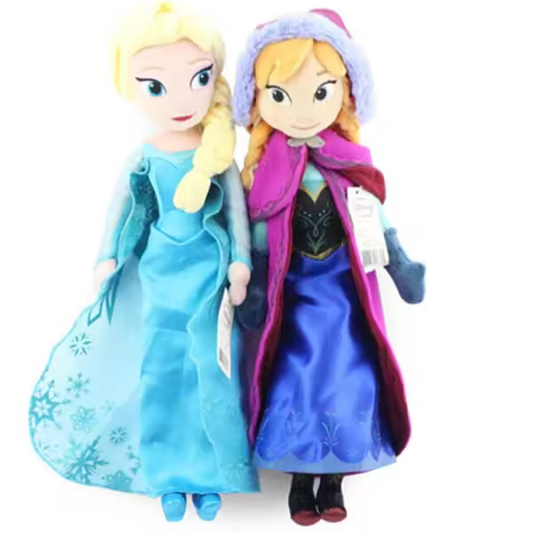 Frozen plush toy Elsa + Anna 40cm - 1