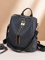 Set De 2 Bolsos Para Mujer Impermeable Con Hombros Doble Cruzado Bolso De Mano Y Mochila Viaje Feminino Material PVC Con Lining De Poliéster - details 10