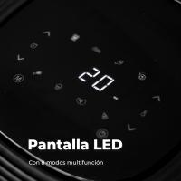 EVVO Freidora de aire sin aceite de 6L, 1700W, Antiadherente,Tecnología Dual, Hornea, Descongela,  Apagado Automático - details 1