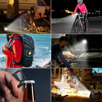 Linterna pequeña LED COB multifunción 8 en 1, 800 lúmenes, 550mAh, para caminar, acampar, portátil, Mini luz de trabajo de viaje exterior - details 10