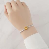 Colgante De Planta De 925 Plata Esterlina Con Cuatro Hojas De Clover Y Girasoles Para Pulsera Fina Original Joyería De Cumpleaños Para Mujer - details 4