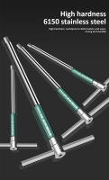 Llave Allen Torx T-shaped Hexagonal 2/2.5/3/3.5/4/4.5/5/6/8/10mm Herramienta Manual Antideslizante De Acero Inoxidable Spanner Extendido - details 3