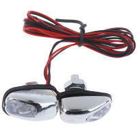 2 Pcs Ojos De Limpia Para Parabrisas Con Bombín De Lavado Y Luz LED Para Coche Jet De Agua Del Parabrisas - details 4