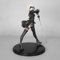 Figura De Acción Anime Nier:Automata Yorha No. II Model B Gk 18cm Estatua Coleccionable De 2b Decoración De Escritorio Regalo Para Adultos - details 10