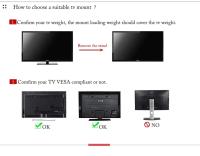 Soporte Fijo Para TV Universal Compatible Con Pantallas Plana De 14-32 Pulgadas Soporte De Pared Para LCD LED HDTV Monitor VESA 100x100 200x100 - details 4
