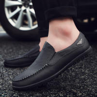 Zapatos Casuales Para Hombre De Cuero Negro Talla Grande 37-47 Loafers Moccasins De Marca Lujo Respirables Slip on 2024 - details 8