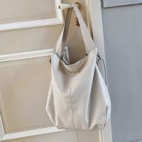 Bolso De Mano Grande Para Mujer Capacidad Grande Bolso Cruzado De Hombro Suelto Estilo Retro Casual Tote Bolsos De PU Con Lining De Poliéster - details 10