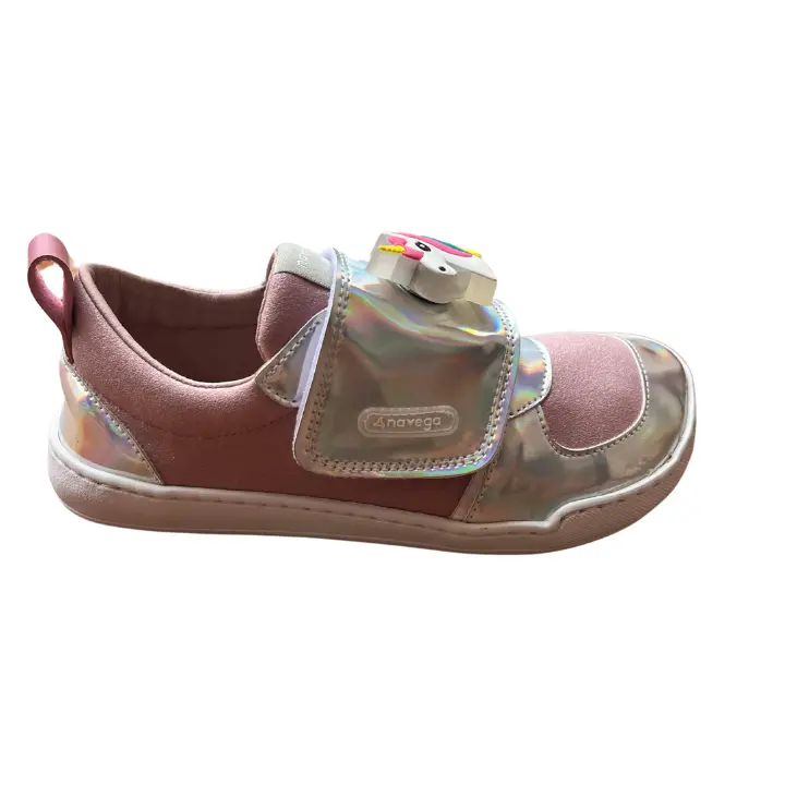 ZAPATILLAS NAVEGA BAREFOOT UNICORNIO PLATA - 1