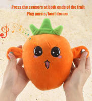 Muñeco De Peluche Creativo Con Inducción De Fruta Banana Juguete Musical Rítmico Interactivo Para Padres E Hijos Cultiva La Capacidad De Percepción Musical - details 1