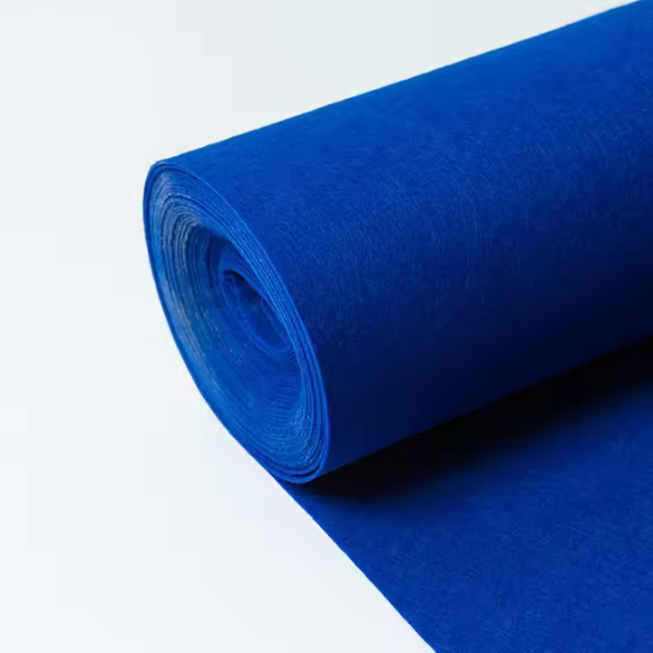 Carpetilla De Boda De Color Azul Real 1M/1.2M Para Exterior Decoración De Corredor No Tejida Para Ceremonia De Boda Fiesta Navidad - 1
