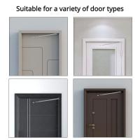 Cerrador De Puertas Automático Con Sensor Y Resorte De Tensión 65Mn Para Puertas Deslizantes Material De Aleación - details 2