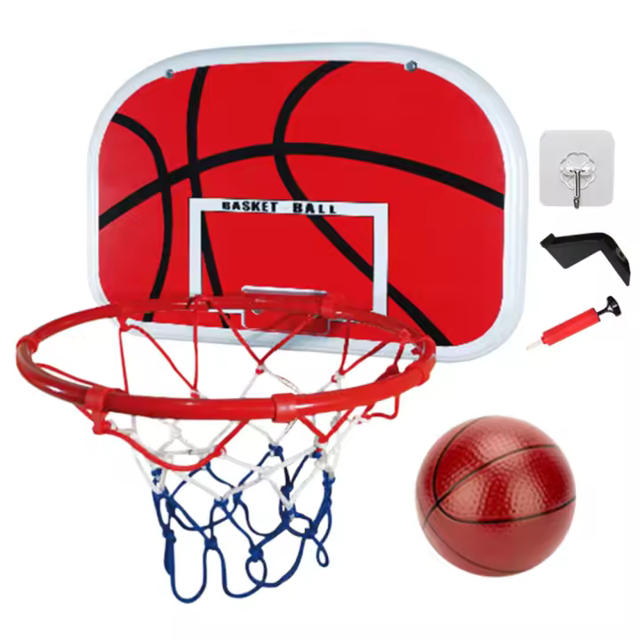 Aros De Baloncesto Portátil Con Bola Y Bombín Ajustable Para Interior Y Exterior Juguete Para Niños DUUTI Sin Químicos De Alta Importancia - 1
