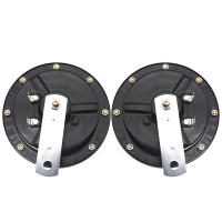 Bocina Eléctrica AD 12V De Color Cromo De Aluminio Para Coches Camiones Y Motocicletas Accesorios Con Sonido Super Fuerte - details 11