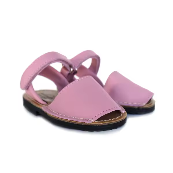 Menorquinas avarcas PIEL Hermi 361 con velcro. Hechas en España - 1